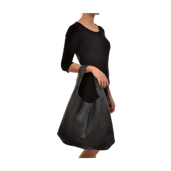 Borsa Serena in pelle nera - Mangotti Bags-image-4