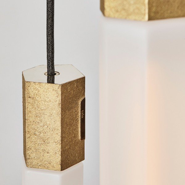 Lampada a sospensione dimmerabile in oro ø 6 cm Basalt - tala-image-3