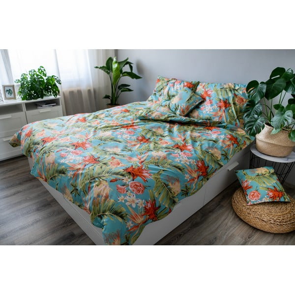 Biancheria da letto in cotone, 140 x 200 cm Jungle - Cotton House