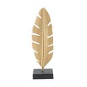 Portacandele decorativo di colore oro Feather, altezza 34 cm Glam - Mauro Ferretti