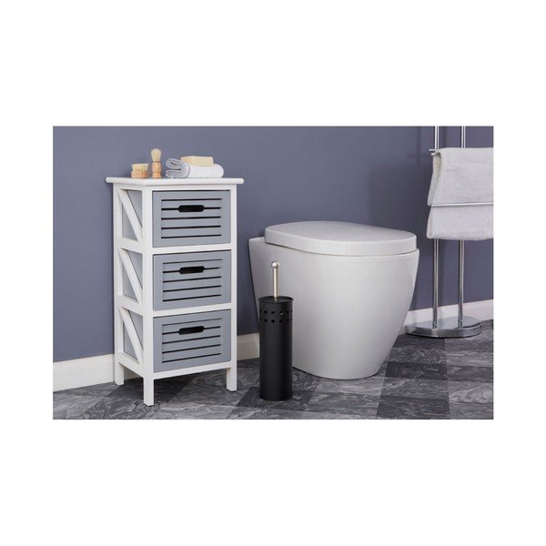 Scopino WC nero opaco in metallo Indy – Premier Housewares-image-2