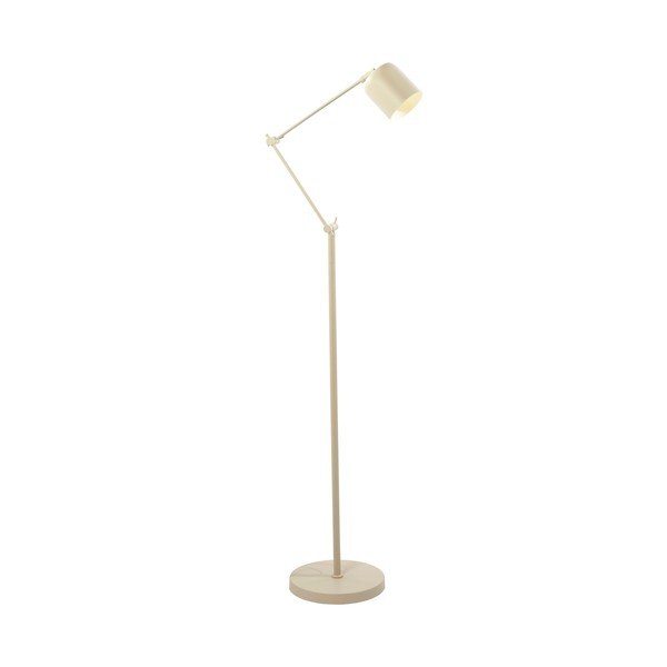 Lampada da terra grigio chiaro con intensità regolabile (altezza totale 150 cm) Rijeka – Light & Living-image-1