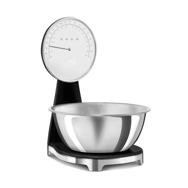 Bilancia da cucina digitale nera in plastica – SMEG-image-4