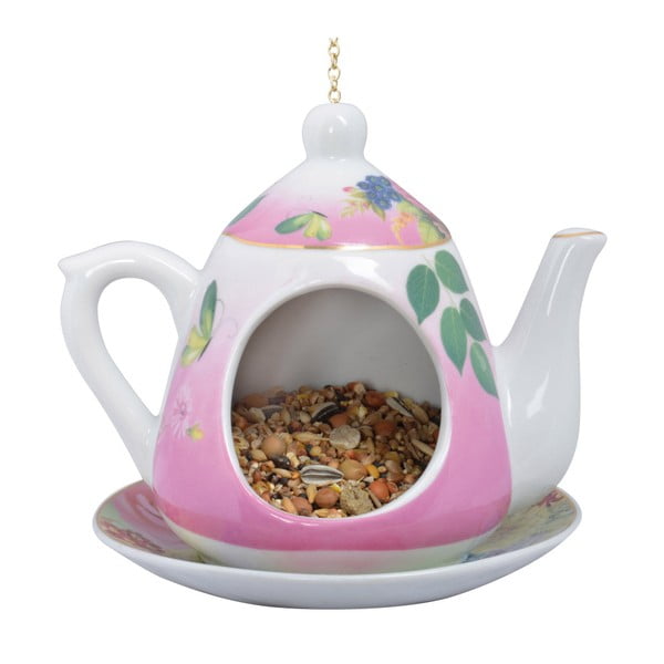 Mangiatoia per uccelli Kettle - Esschert Design-image-2