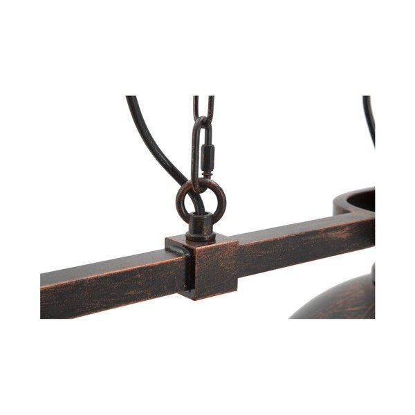 Lampada a sospensione nera con 3 paralumi Industria - Mauro Ferretti-image-4