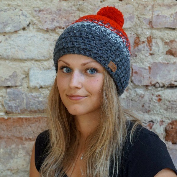 Cappello lavorato a mano all'uncinetto Giro - DOKE-image-1
