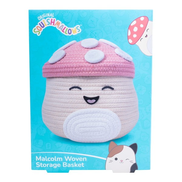 Cesta per giochi da bambino beige in tessuto ø 23x22 cm Fizz Malcolm – SQUISHMALLOWS-image-4