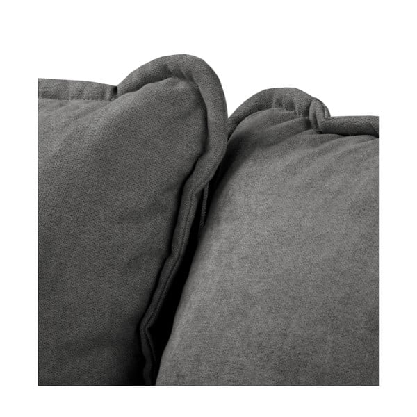 Divano angolare grigio scuro (angolo sinistro) Beata - Ropez-image-1