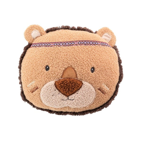 Cuscino per bambini in micropile Lionceau - douceur d'intérieur