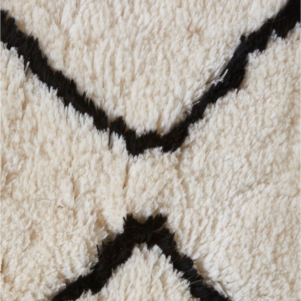 Tappeto crema e bianco Dark, 150 x 230 cm Morocco - Think Rugs-image-4