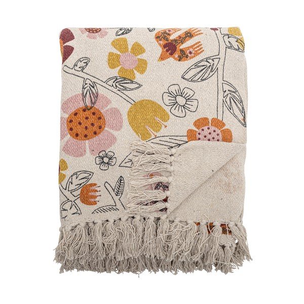Coperta in misto cotone 130x160 cm Vivielle – Bloomingville