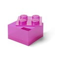 Scatola per bambini rosa in plastica 25x25x18 cm – LEGO®