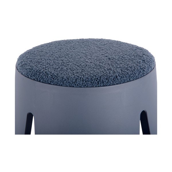 Sgabello in plastica blu scuro Savor - Leitmotiv-image-1