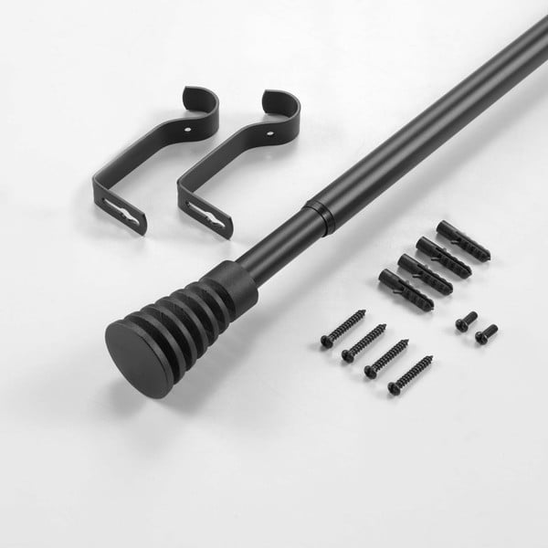 Mantovana estensibile in metallo 120 - 210 cm Sablis - douceur d'intérieur-image-4