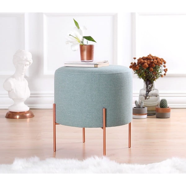 Sgabello azzurro Copper - Artie-image-3
