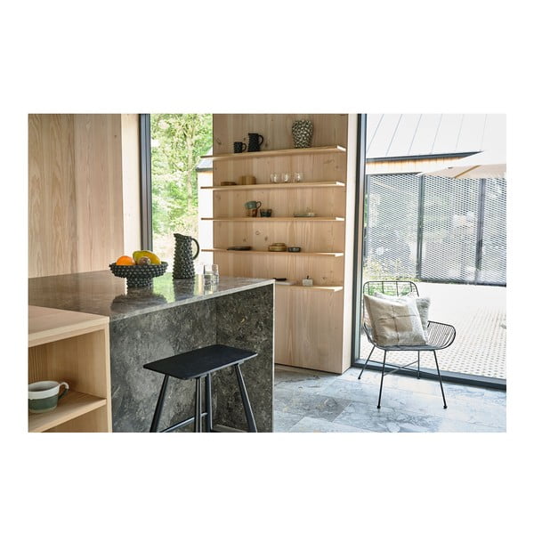 Sgabello nero Bast - Villa Collection-image-4