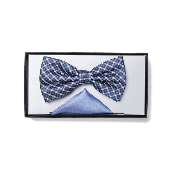Set motýlku a kapesníčku Bright Blue