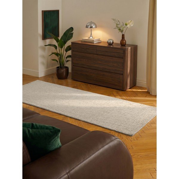 Passatoia beige in lana 80x250 cm Eloise – Hanse Home-image-2