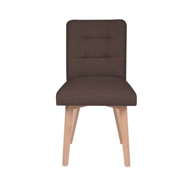 Sedia da pranzo marrone Tulip - Mazzini Sofas