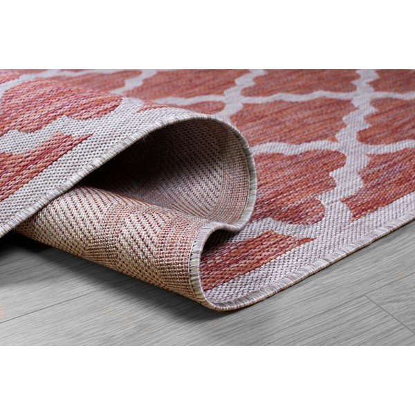 Tappeto rosso e beige Padova, 120 x 170 cm - Flair Rugs-image-2