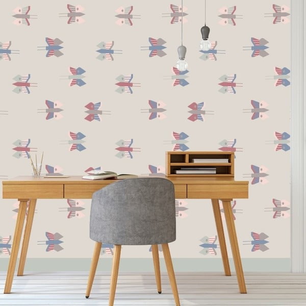 Carta da parati per la camera dei bambini Art For Kids , 48 x 1000 cm Vintage - Art for Kids-image-1