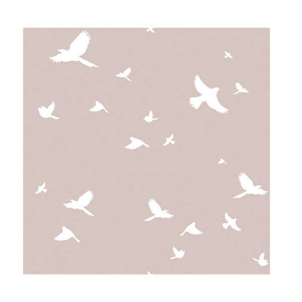 Carta da parati 50 cm x 280 cm Simple Birds - Dekornik