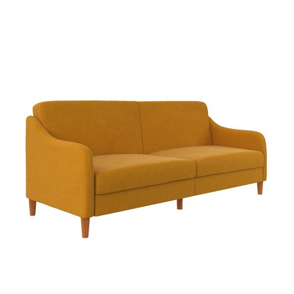 Divano letto giallo 196 cm Jasper - Støraa-image-3