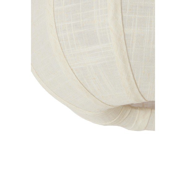 Plafoniera color crema con paralume in tessuto ø 30 cm Zosia – Light & Living-image-3