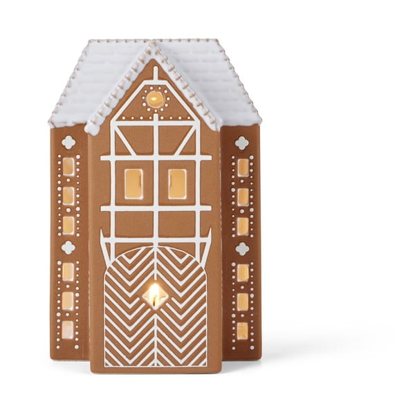 Portacandela in ceramica per lumino Gingerbread Lighthouse – Kähler Design-image-2