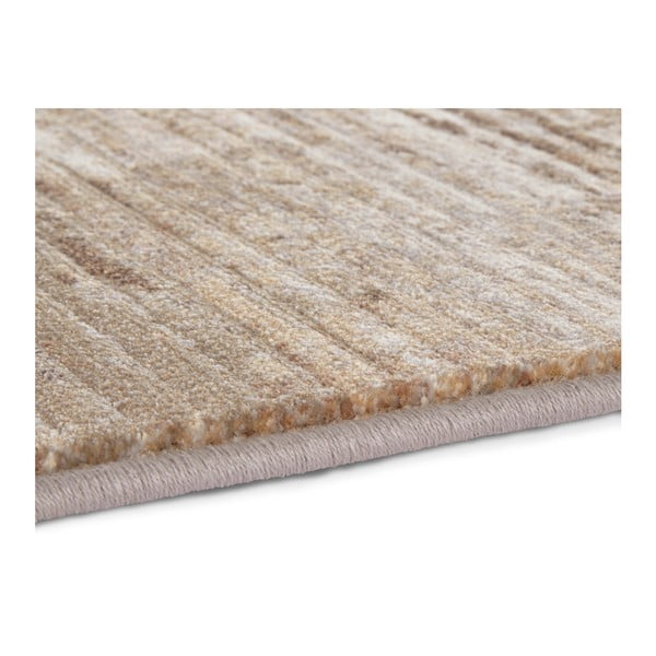 Tappeto Arty Trappes marrone e crema, 160 x 230 cm - Elle Decoration-image-2