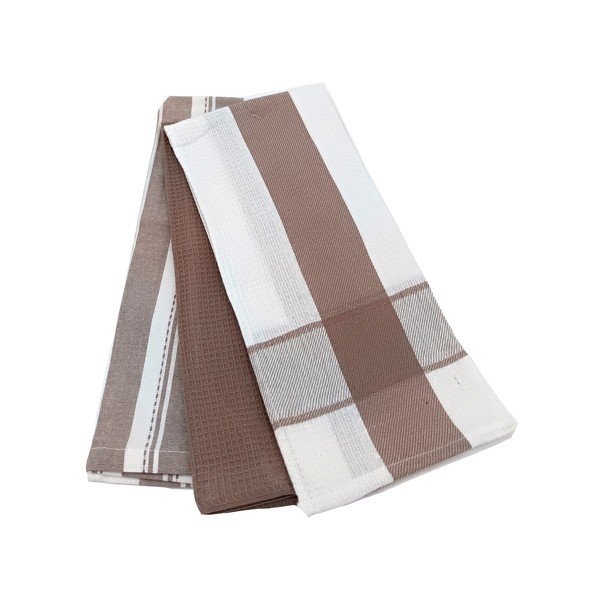 Set di strofinacci in cotone 3 pz 45x70 cm Vafle – JAHU collections