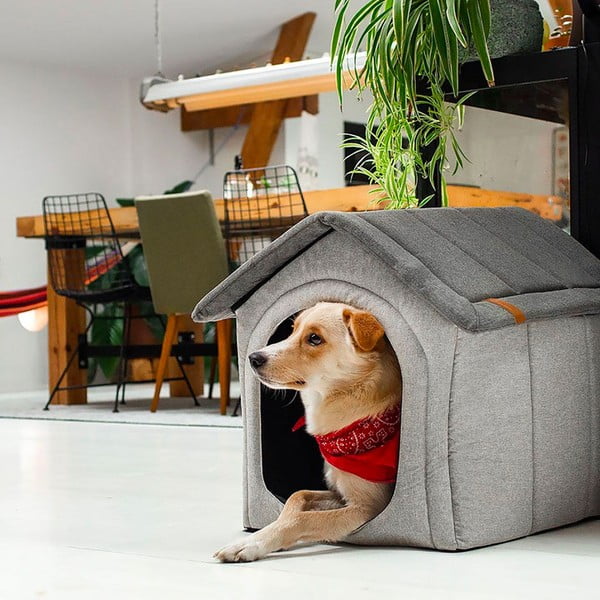 Cuccia per cani grigio chiaro 44x45 cm Home L - Rexproduct-image-1