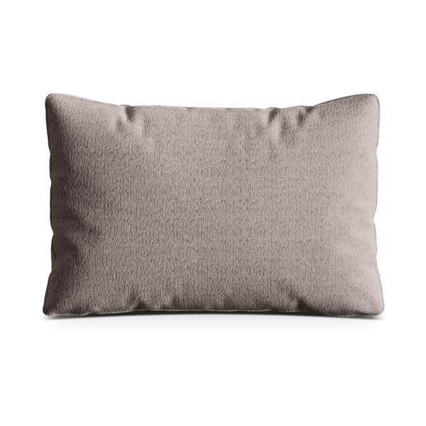 Cuscino per divano greige con rivestimento in bouclé Kemi – Cosmopolitan Design