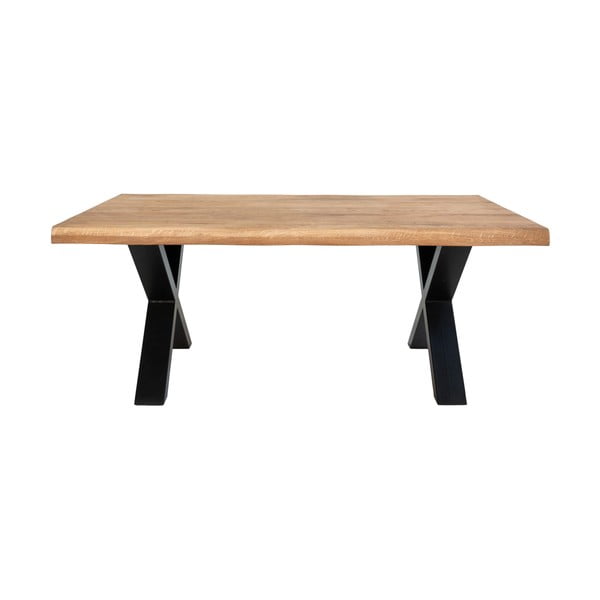 Tavolino con piano in rovere massiccio , 120 x 70 cm Toulon - House Nordic-image-2