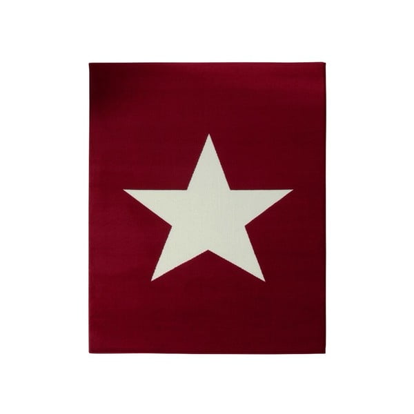 Tappeto rosso City & Mix , 140 x 200 cm Star - Hanse Home