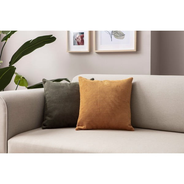 Federe decorative in set in velluto a coste 2 pz 43x43 cm – Mioli Decor-image-3