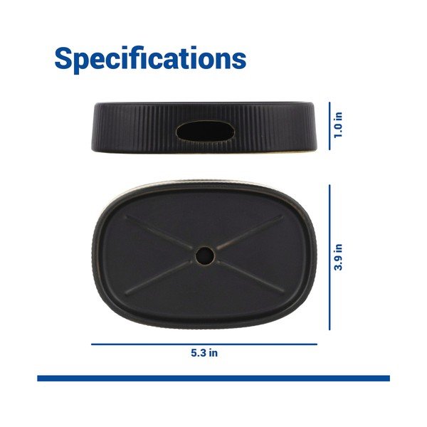 Portasaponetta nero in ceramica Fablo – Wenko-image-4