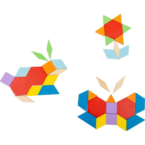 Puzzle di legno Tangram per bambini - Legler