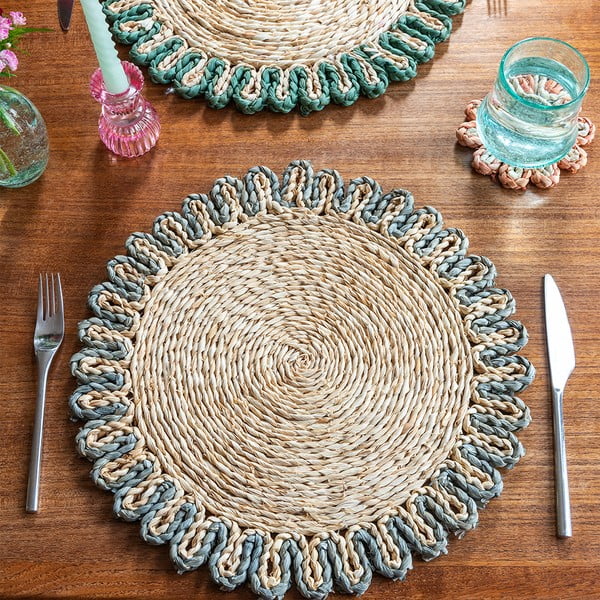 Tovaglietta in corteccia di mais ø 38 cm Corn Husk – Rex London-image-4