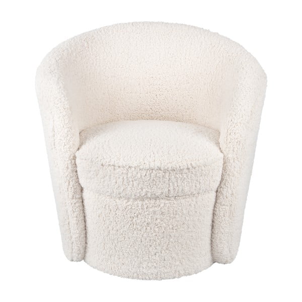 Poltrona bianca Cuddly - Leitmotiv-image-3