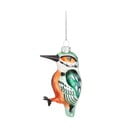 Decorazione per albero di natale in vetro fatta a mano 10,5 cm Kingfisher – Sass & Belle
