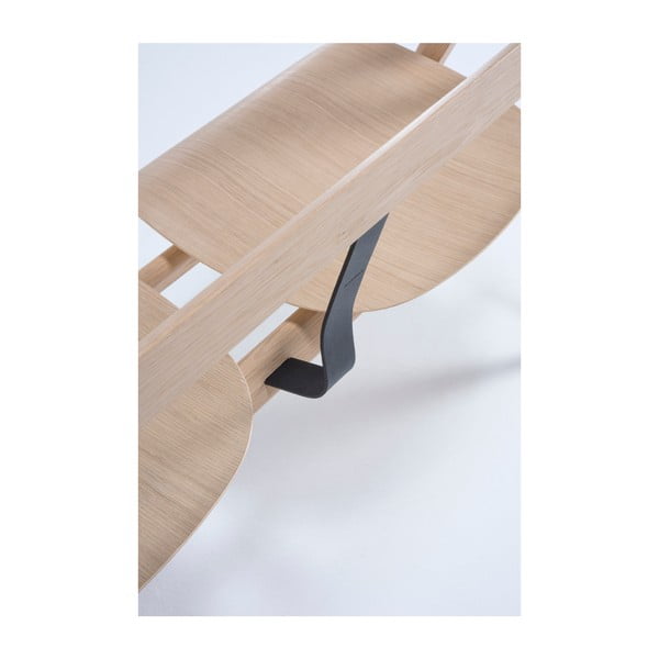 Panchina in rovere naturale Ava - Gazzda-image-3