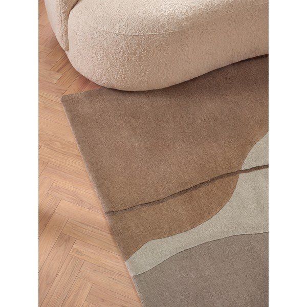 Tappeto marrone in lana 160x230 cm Muse – Villeroy&Boch-image-4