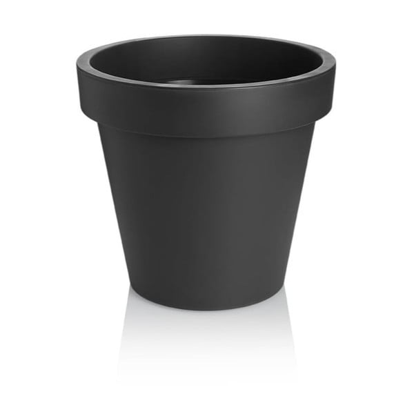 Vaso in plastica ø 29 cm Metro Twist - Gardenico