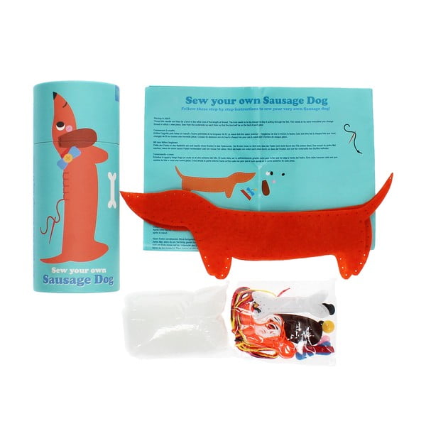 Set creativo per cucire Sew Your Own Sausage Dog - Rex London