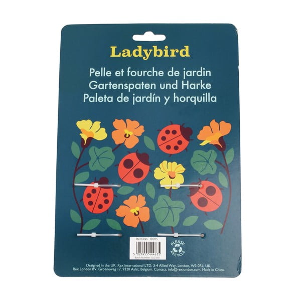 Piccoli attrezzi da giardino in set da 2 Ladybird - Rex London-image-4