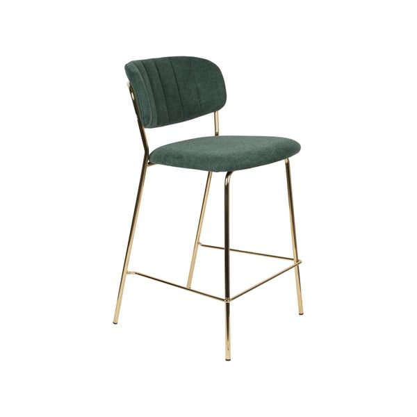 Sgabelli da bar verde scuro in set di 2 89 cm Jolien - White Label-image-2