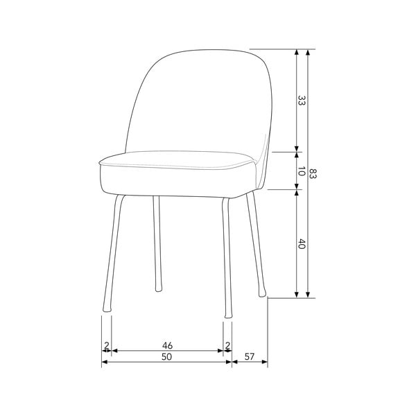 Sedie da pranzo in set verdi 2 pz Vogue – WOOOD-image-3