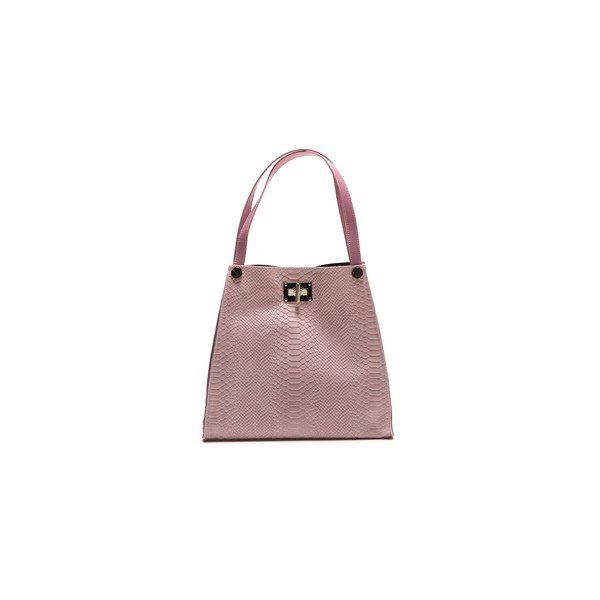 Kožená kabelka Anna Luchini 8038 Rosa