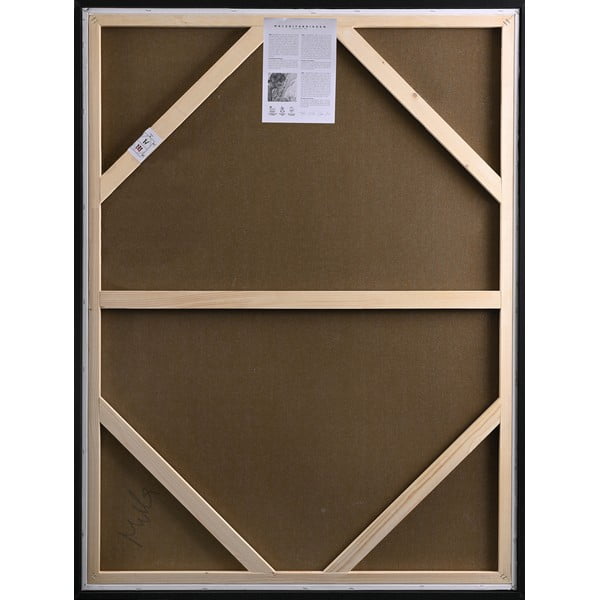 Quadro dipinto a mano 90x120 cm Wild Horizon Silver - Malerifabrikken-image-4